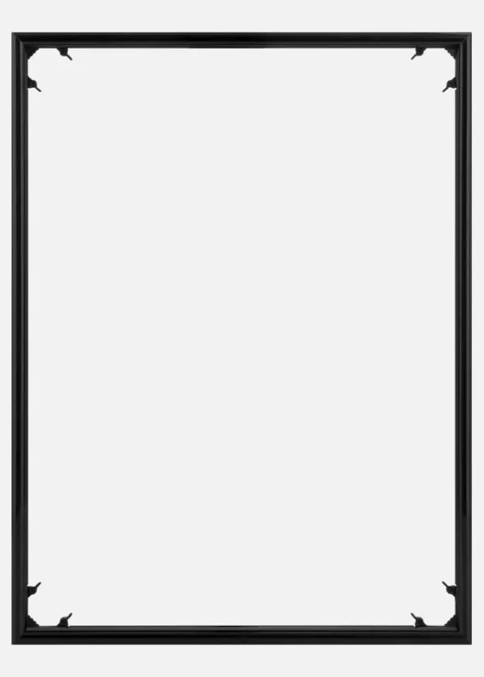 Puslespilsramme Sort 70x100 cm