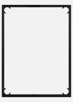 Puslespilsramme Sort 48x68,5 cm