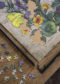 Puslespilsramme Sort 51x72 cm