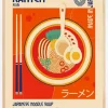 Ramen Japanese Food Print Plakat (21x29.7 cm (A4))