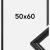 Ramme Abisko Akrylglas Sort 50x60 cm