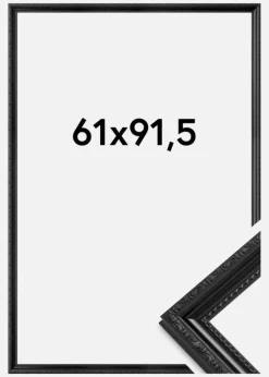 Ramme Abisko Akrylglas Sort 61x91,5 cm