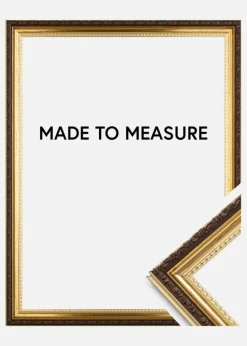 Ramme Abisko Guld - Valgfri Størrelse (Plexiglas)