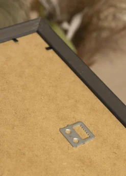 Ramme Abisko Guld 50x70 cm - Passepartout Sort 42x59,4 cm (A2)