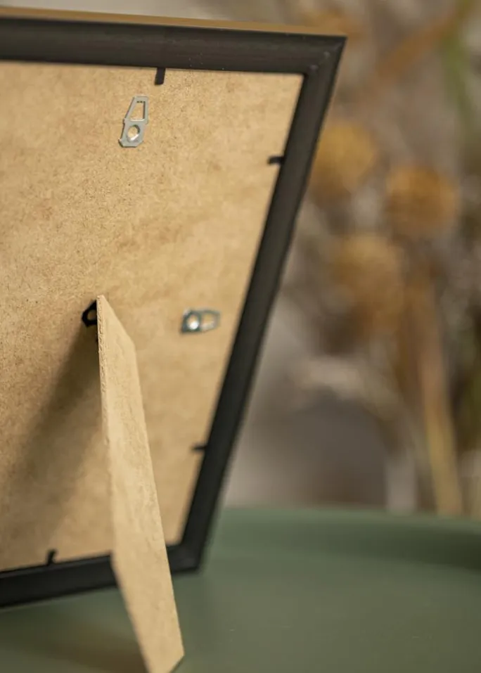 Ramme Abisko Guld 18x24 cm - Passepartout Sort 13x18 cm