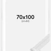 Ramme Abisko Hvid 70x100 cm - Passepartout Hvid 62x85 cm