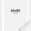 Ramme Abisko Hvid 60x80 cm - Passepartout Hvid 50x70 cm