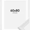 Ramme Abisko Hvid 60x80 cm - Passepartout Hvid 50x65 cm