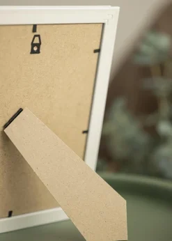 Ramme Abisko Hvid 20x30 cm - Passepartout Sort 15x21 cm (A5)