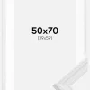 Ramme Abisko Hvid 50x70 cm - Passepartout Hvid 40x60 cm