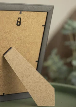 Ramme Abisko Sølv 20x30 cm - Passepartout Sort 15x21 cm (A5)