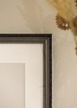 Ramme Abisko Sølv 50x60 cm - Passepartout Hvid 37x46 cm