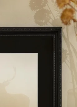 Ramme Abisko Sort 30x40 cm - Passepartout Sort 20x28 cm