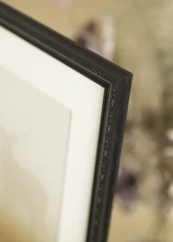 Ramme Abisko Sort 70x90 cm - Passepartout Hvid 24x30 inches