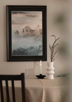 Ramme Abisko Sort 70x100 cm - Passepartout Sort 61x91,5 cm