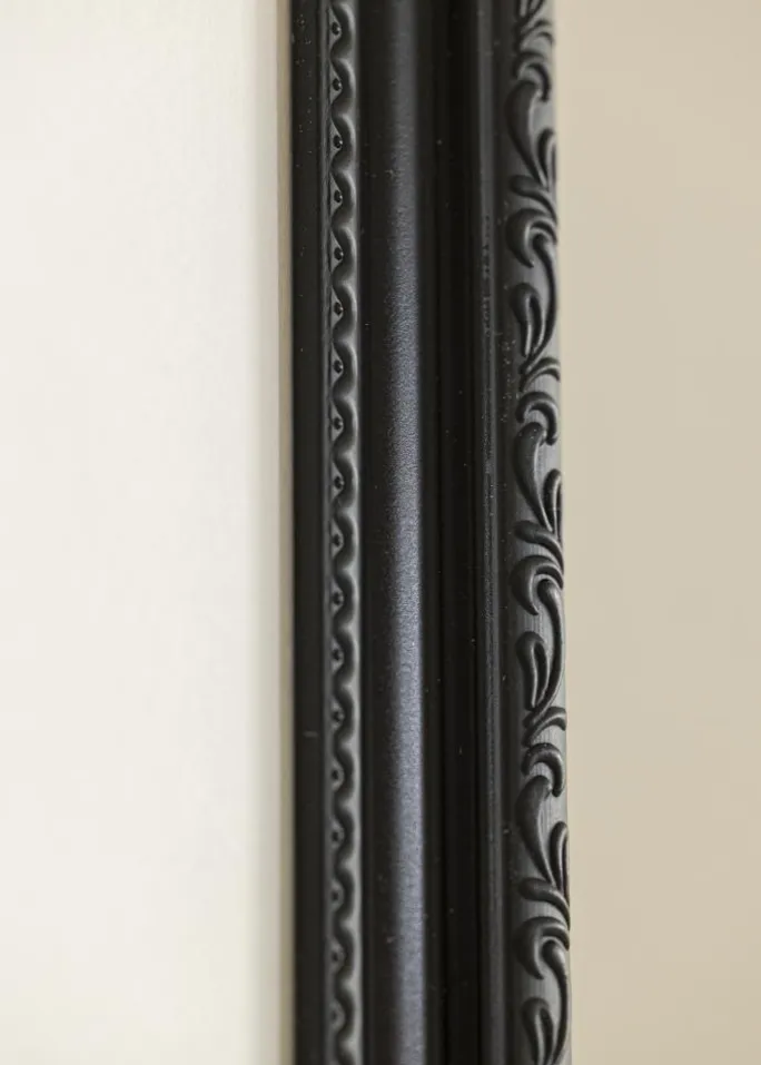 Ramme Abisko Sort 60x90 cm - Passepartout Hvid 50x75 cm