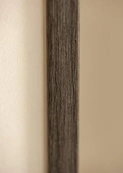Ramme Ares Grå Eg 42x59,4 cm - Passepartout Hvid 25x38 cm