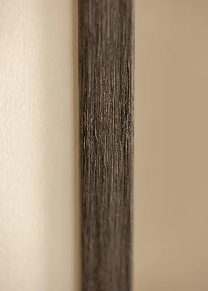 Ramme Ares grå Eg 20x30 cm - Passepartout Hvid 15x21 cm