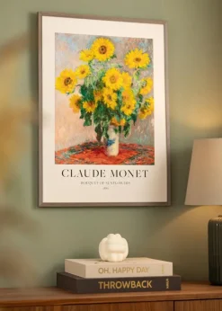 Ramme Ares Grå 30x40 cm - Passepartout Hvid 20x30 cm