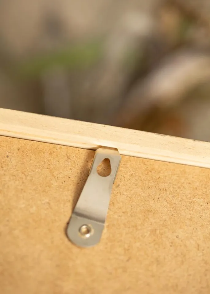 Ramme Ares Grå 40x40 cm - Passepartout Hvid 12x12 inches