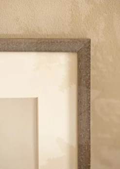 Ramme Ares Grå 50x65 cm - Passepartout Hvid 15x22 inches