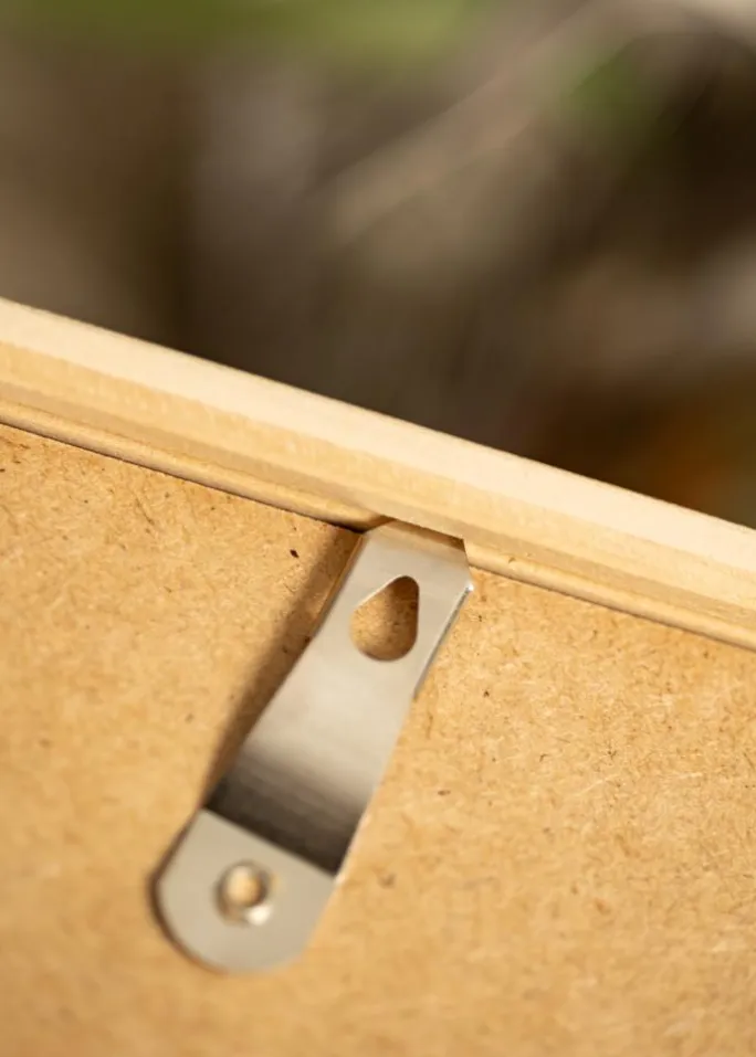 Ramme Ares Guld 50x60 cm - Passepartout Hvid 38x46 cm