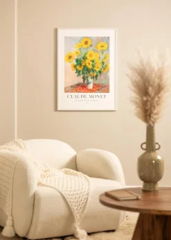 Ramme Ares Hvid Eg 45x60 cm - Passepartout Hvid 13x18 inches