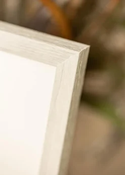 Ramme Ares Hvid Eg 40x60 cm - Passepartout Hvid 32,9x48,3 cm