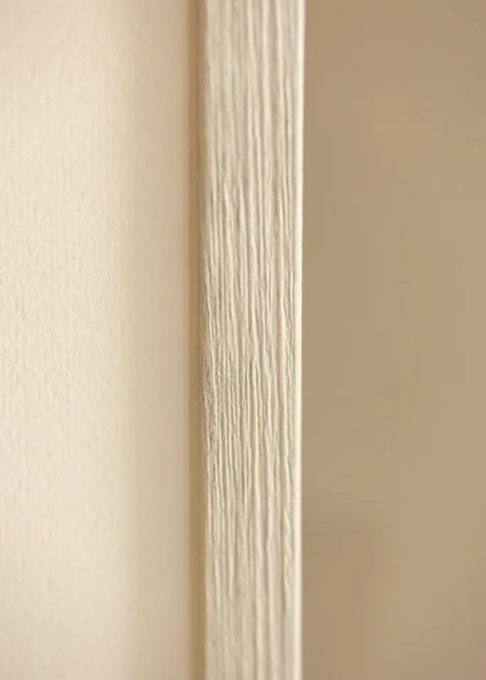 Ramme Ares Hvid Eg 40x40 cm - Passepartout Hvid 12x12 inches