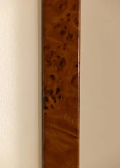 Ramme Ares valnød 40x50 cm - Passepartout Hvid 30x41 cm