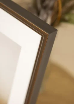 Ramme Arjeplog Bronze - Valgfri Størrelse (Plexiglas)