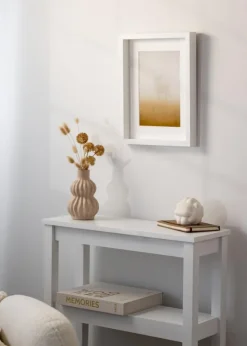 Ramme Balder Hvid - Valgfri Størrelse (Akrylglas)