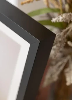 Ramme Balder Sort - Valgfri Størrelse (Akrylglas)