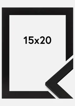 Ramme BGA Classic Akrylglas Sort 15x20 cm