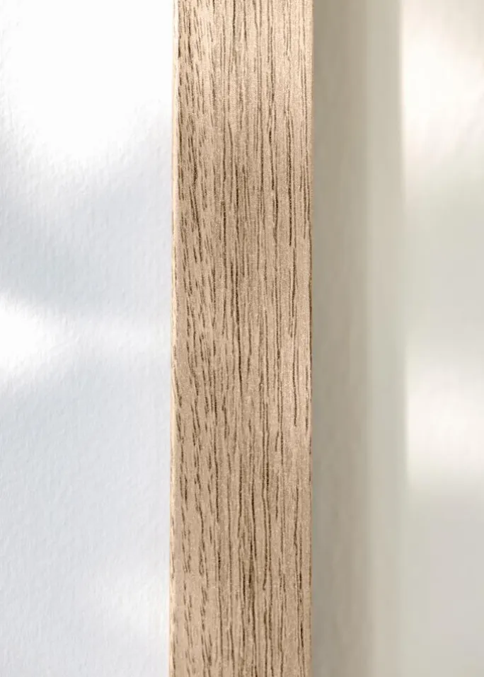 Ramme BGA Classic Eg 60x80 cm - Passepartout Hvid 52x72 cm