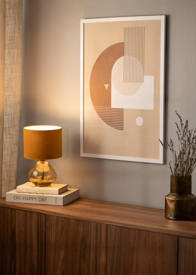 Ramme BGA Classic Hvid 70x90 cm - Passepartout Hvid 24x32 inches