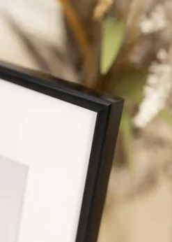 Ramme BGA Modern Style Akrylglas Sort 10x10 cm