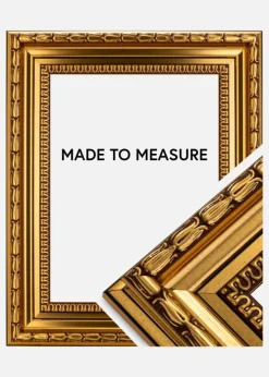 Ramme Birka Premium Guld - Valgfri Størrelse (Plexiglas)