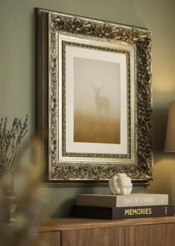 Ramme Birmingham Sølv - Valgfri Størrelse (Akrylglas)