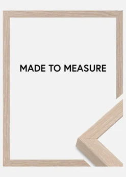 Ramme Björkö - Eg Hvidkalket - Valgfri Størrelse (Plexiglas)