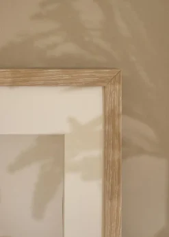 Ramme Björkö - Eg Hvidkalket - Valgfri Størrelse (Plexiglas)