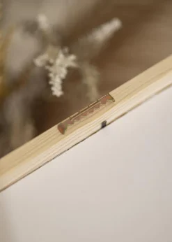 Ramme Björkö - Eg Hvidkalket - Valgfri Størrelse (Plexiglas)