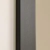 Ramme Black Wood 20x40 cm - Passepartout Hvid 10x30 cm