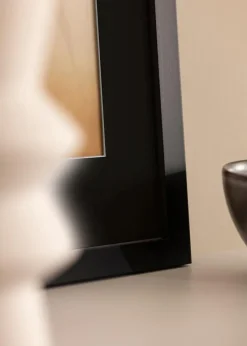 Ramme Black Wood 32x45 cm - Passepartout Sort 25x30 cm