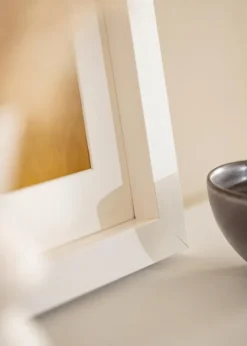 Ramme Boxholm Hvid - Valgfri Størrelse (Plexiglas)