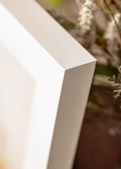 Ramme Boxholm Hvid - Valgfri Størrelse (Plexiglas)