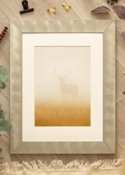 Ramme Bräcke Lyst Stål - Valgfri Størrelse (Plexiglas)