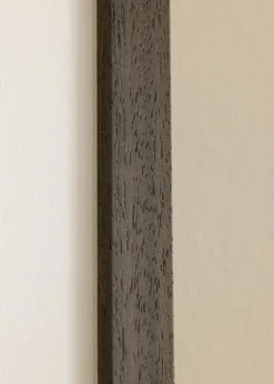 Ramme Brun træ 55x80 cm - Passepartout Hvid 19x27 inches