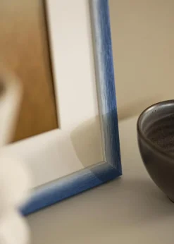 Ramme Cornwall Blå - Valgfri Størrelse (Akrylglas)