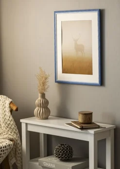 Ramme Cornwall Blå - Valgfri Størrelse (Akrylglas)